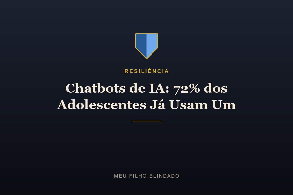 Chatbots de IA: 72% dos adolescentes já usam um